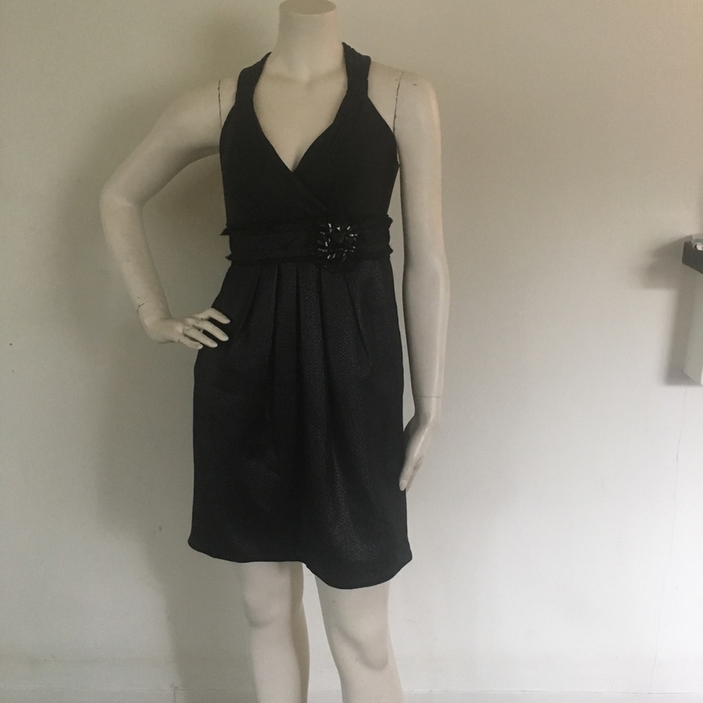BCBG  MAXAZRIA BLACK DRESS SIZE 12